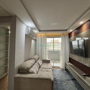 Apto Mobiliado com 55m², 2 dormitórios, 1 vaga, no bairro De Lazzer em Caxias do Sul para Alugar