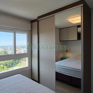 Apto Mobiliado com 45m², 1 dormitório, 1 vaga, no bairro Villagio Iguatemi em Caxias do Sul para Alugar
