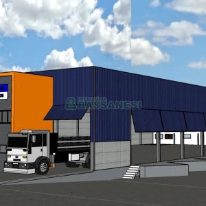 Pavilhão com 1320m², no bairro Forqueta em Caxias do Sul para Alugar