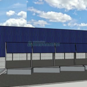 Pavilhão com 1320m², no bairro Forqueta em Caxias do Sul para Alugar