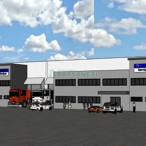 Pavilhão com 1320m², no bairro Forqueta em Caxias do Sul para Alugar