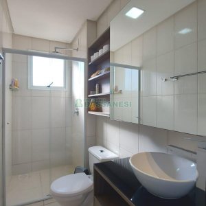 Apartamento com 66m², 2 dormitórios, 2 vagas, no bairro Desvio Rizzo em Caxias do Sul para Alugar