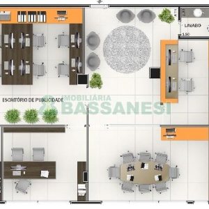 Sala com 34m², 1 vaga, no bairro Exposição em Caxias do Sul para Alugar ou Comprar