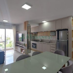Apto Mobiliado com 56m², 2 dormitórios, 1 vaga, no bairro Panazzolo em Caxias do Sul para Comprar