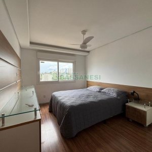 Apto Mobiliado com 82m², 2 dormitórios, 2 vagas, no bairro Lourdes em Caxias do Sul para Alugar