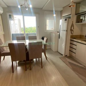 Apto Mobiliado com 58m², 2 dormitórios, 1 vaga, no bairro Panazzolo em Caxias do Sul para Comprar