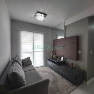 Apto Mobiliado com 60m², 2 dormitórios, 1 vaga, no bairro São Pelegrino em Caxias do Sul para Alugar