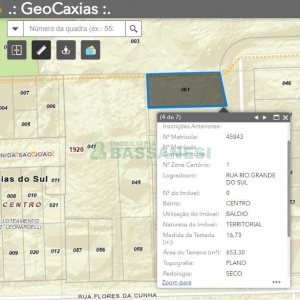 Terreno com 653m², no bairro Jardim América em Caxias do Sul para Comprar