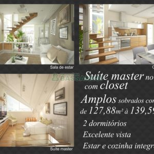 Sobrado com 140m², 3 dormitórios, 1 vaga, no bairro Vila Verde em Caxias do Sul para Comprar