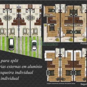 Sobrado com 140m², 3 dormitórios, 1 vaga, no bairro Vila Verde em Caxias do Sul para Comprar