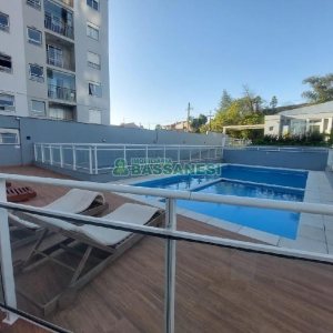 Apto Mobiliado com 55m², 2 dormitórios, 1 vaga, no bairro De Lazzer em Caxias do Sul para Alugar