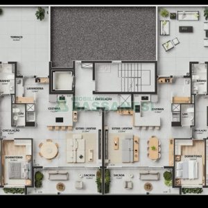 Apartamento com 128m², 3 dormitórios, 2 vagas, no bairro Exposição em Caxias do Sul para Comprar