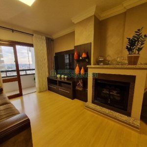 Apto Mobiliado com 132m², 3 dormitórios, 2 vagas, no bairro São Pelegrino em Caxias do Sul para Alugar