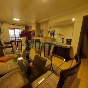 Apto Mobiliado com 132m², 3 dormitórios, 2 vagas, no bairro São Pelegrino em Caxias do Sul para Alugar