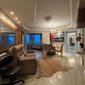 Apto Mobiliado com 98m², 2 dormitórios, 1 vaga, no bairro São Pelegrino em Caxias do Sul para Alugar