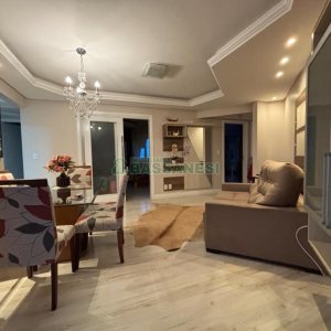 Apto Mobiliado com 98m², 2 dormitórios, 1 vaga, no bairro São Pelegrino em Caxias do Sul para Alugar