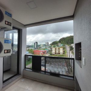 Apto Mobiliado com 77m², 2 dormitórios, 3 vagas, no bairro São Luiz em Caxias do Sul para Alugar