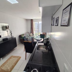 Apartamento com 48m², 2 dormitórios, 1 vaga, no bairro Vinhedos em Caxias do Sul para Alugar ou Comprar