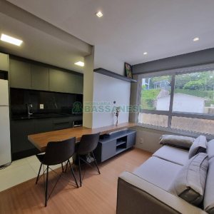 Apto Mobiliado com 35m², 1 dormitório, 1 vaga, no bairro Lourdes em Caxias do Sul para Alugar