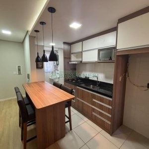 Apartamento com 56m², 2 dormitórios, 1 vaga, no bairro Jardim América em Caxias do Sul para Alugar