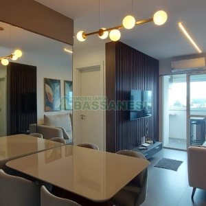 Apto Mobiliado com 60m², 2 dormitórios, 2 vagas, no bairro Santa Catarina em Caxias do Sul para Alugar ou Comprar