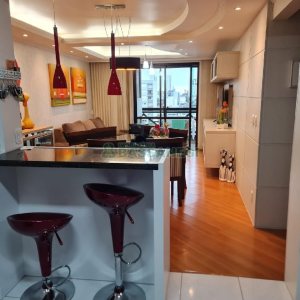 Apto Mobiliado com 115m², 3 dormitórios, 2 vagas, no bairro Centro em Caxias do Sul para Alugar