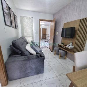 Apto Mobiliado com 50m², 2 dormitórios, 1 vaga, no bairro Cruzeiro em Caxias do Sul para Alugar