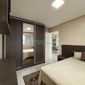 Apto Mobiliado com 46m², 1 dormitório, 1 vaga, no bairro Lourdes em Caxias do Sul para Alugar