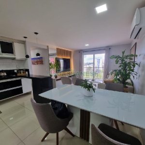 Apto Mobiliado com 97m², 3 dormitórios, 2 vagas, no bairro Villagio Iguatemi em Caxias do Sul para Alugar