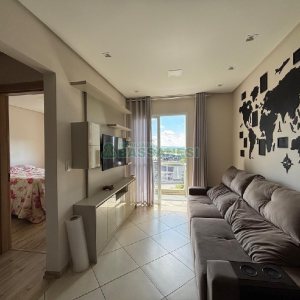 Apto Mobiliado com 72m², 2 dormitórios, 1 vaga, no bairro De Lazzer em Caxias do Sul para Alugar