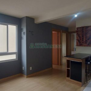 Apartamento com 44m², 2 dormitórios, 1 vaga, no bairro Nossa Senhora das Graças em Caxias do Sul para Alugar