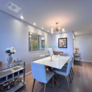 Apto Mobiliado com 88m², 2 dormitórios, 2 vagas, no bairro Villagio Iguatemi em Caxias do Sul para Alugar