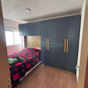 Apto Mobiliado com 58m², 2 dormitórios, 1 vaga, no bairro Desvio Rizzo em Caxias do Sul para Alugar