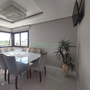 Apto Mobiliado com 185m², 3 dormitórios, 2 vagas, no bairro Vinhedos em Caxias do Sul para Alugar