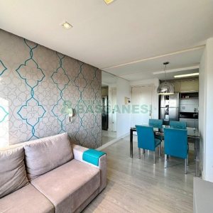 Apto Mobiliado com 47m², 2 dormitórios, 1 vaga, no bairro Desvio Rizzo em Caxias do Sul para Alugar