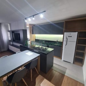 Apto Mobiliado com 51m², 1 dormitório, 1 vaga, no bairro Santa Catarina em Caxias do Sul para Alugar