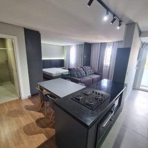 Apto Mobiliado com 51m², 1 dormitório, 1 vaga, no bairro Santa Catarina em Caxias do Sul para Alugar