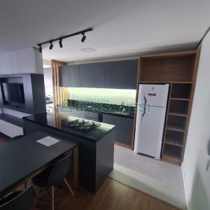 Apto Mobiliado com 51m², 1 dormitório, 1 vaga, no bairro Santa Catarina em Caxias do Sul para Alugar