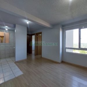 Apartamento com 60m², 2 dormitórios, 1 vaga, no bairro Nossa Senhora das Graças em Caxias do Sul para Alugar