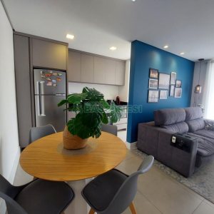 Apto Mobiliado com 60m², 1 dormitório, 1 vaga, no bairro Lourdes em Caxias do Sul para Alugar