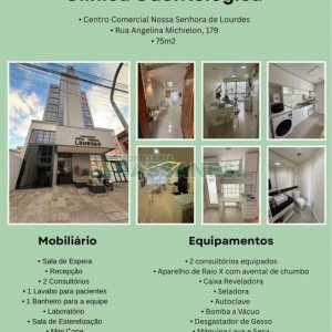 Sala com 75m², no bairro Lourdes em Caxias do Sul para Comprar