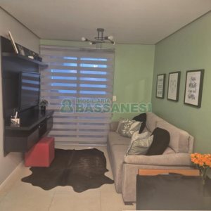 Apto Mobiliado com 64m², 2 dormitórios, 1 vaga, no bairro São Luiz em Caxias do Sul para Alugar