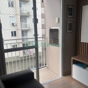 Apto Mobiliado com 47m², 2 dormitórios, 1 vaga, no bairro Bela Vista em Caxias do Sul para Alugar