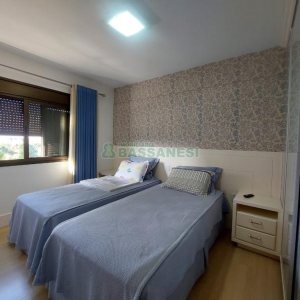 Apto Mobiliado com 198m², 5 dormitórios, 4 vagas, no bairro Lourdes em Caxias do Sul para Alugar