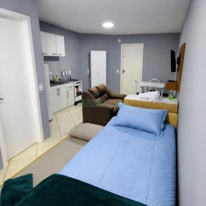 Apto Mobiliado com 40m², 1 dormitório, 1 vaga, no bairro Presidente Vargas em Caxias do Sul para Alugar