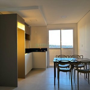 Apartamento com 52m², 2 dormitórios, 1 vaga, no bairro Centro em Caxias do Sul para Alugar