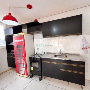 Apto Mobiliado com 28m², 1 dormitório, no bairro Cidade Nova em Caxias do Sul para Alugar