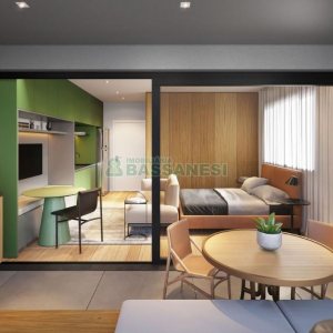 Apartamento com 49m², no bairro Centro em Caxias do Sul para Comprar