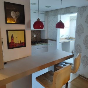 Apto Mobiliado com 110m², 2 dormitórios, 2 vagas, no bairro Lourdes em Caxias do Sul para Alugar