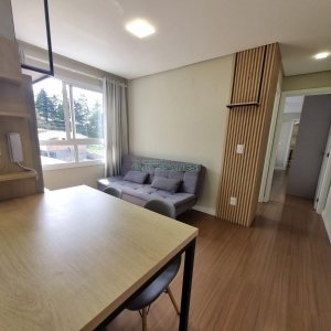 Apto Mobiliado, 1 dormitório, no bairro Lourdes em Caxias do Sul para Alugar